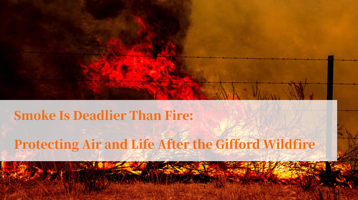 Smoke Is Deadlier Than Fire: Protecting Air and Life After the Gifford Wildfire - Temtop