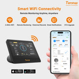 Temtop_W100_WiFi_Weather_Station_with_Air_Quality_Monitor_7_Touchscreen_Indoor_Outdoor_Weather_Station_PM2.5_PM10_CO2_TVOC_Monitor_Rain_Gauge_Wind_Speed_Direction_UV_AQI_Forecast