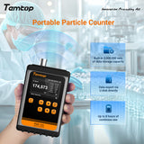 Temtop PMD331 Particle Counter 7 Channels 0.3μm 0.5μm 0.7μm 1μm 2.5μm 5μm 10μm Particle Size