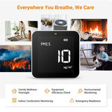 Temtop M10 Air Quality Tester AQI PM2.5 Rechargeable Monitor TVOC HCHO Real Time Monitor - Temtop