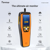 Temtop M2000 2nd CO2 Monitor Portable Air Quality Monitor for Carbon Dioxide PM2.5 PM10 Formaldehyde - Temtop