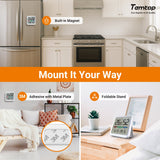 Temtop T1 - SE Indoor Thermometer Hygrometer – Digital Room Temperature and Humidity Monitor with Comfort Indicator, ℃/℉ Switch, for Home, Office, Nursery - Temtop