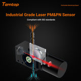 Temtop Aerosol Dust Monitor Handheld Air Quality Particle Counter PM1.0, PM2.5, PM4.0, PM10,TSP PMD 351 - Temtop