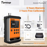 Temtop Aerosol Dust Monitor Handheld PM Sensor PM1.0, PM2.5, PM4.0, PM10,TSP PMD 351 - Temtop