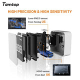 Temtop M10 Air Quality Tester Rechargeable AQI Monitor HCHO TVOC AQI PM2.5 Real Time Monitor - Temtop