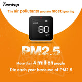 TEMTOP P10 Air Quality Detector Monitor AQI and PM2.5 - Temtop